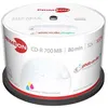 Image de CD-R 80 vierge Primeon 2761109 tour 50 pc(s) 700 Mo 80 min imprimable, surface ultra-brillante, étanche, indélébile