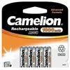 Image de Camelion NH-AAA1000BP4 - Batterie rechargeable - nickel-métal hydrure (NiMH) - 1,2 V - 4 (4 pcs, AAA, 1000 mAh), Batteries + piles