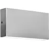 Image de CMD, Éclairage d'extérieur, LED Wandaussenleuchte 2x5W Warmweiss IP54 Edelstahl CMD-9071 (755 lm, IP54)