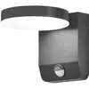 Image de CMD, Éclairage d'extérieur, LED Wandaussenleuchte 20W steuerbare Lichtfarbe IP54 Anthrazit CMD-9083 (1434 lm, IP54)