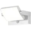 Image de CMD, Éclairage d'extérieur, LED Wandaussenleuchte 20W steuerbare Lichtfarbe IP54 Weiss CMD-9111 (1513 lm, IP54)