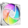 Image de Pack de 3 Ventilateurs PC Be Quiet Light Wings LX PWM high-speed ARGB 120 mm Blanc