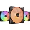 Image de be quiet! LIGHT WINGS LX 140mm PWM Triple-Pack (140 mm, 3x), Ventilateur PC, Noir