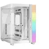 Image de be quiet! Light Base 600 DX - Midi-tour - ATX - panneau latéral fenêtré (verre) - pas d'alimentation (ATX / PS/2) - blanc - USB/Audio
