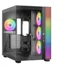 Image de be quiet! Light Base 600 LX - Midi-tour - ATX - panneau latéral fenêtré (verre) - pas d'alimentation (ATX / PS/2) - noir - USB/Audio