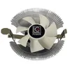 Image de LC Power Cosmo Cool - Refroidisseur de processeur - (pour : LGA775, LGA1156, AM2, AM2+, AM3, LGA1155, AM3+, FM1, FM2, LGA1150) - aluminium - 80 mm - blanc, argent