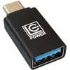 Image de LC-Power USB A   USB C (USB-A, 3.20 cm), Adaptateur données + vidéo, Noir