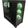 Image de LC-Power Boîtier MidiTower 715B black USB3.2/Audio,sans alimentation,SEAMLESS X (ATX, mATX, Mini-ITX), Boîtier PC, Noir
