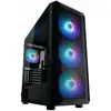 Image de Powercolor LC-Power Gaming Case 804B Obsession X RGB black retail (ATX, mATX, Mini-ITX), Boîtier PC, Noir