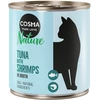 Image de 6x280g Cosma Nature thon, crevettes - Pâtée pour chat