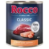 Image de 6x800g Classic boeuf, saumon Rocco - Nourriture pour chien