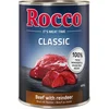Image de 6x400g Classic boeuf, renne Rocco - Nourriture pour chien
