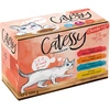 Image de 12x100g 4 saveurs Bouchées en gelée de légumes Catessy - Sachets et Boîtes pour Chat