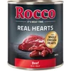 Image de 6x800g Real Hearts boeuf Rocco - Nourriture pour chien