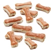Image de 12 Os à mâcher poulet 5cm Lukullus pour chien - Friandises pour chien