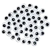 Image de Set de 50 Yeux mobiles Noirs et blancs 8mm Eduplay