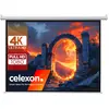Image de Celexon Ecran motorisé de base pour projecteur électrique, idéal pour le cinéma à domicile, les (94.49", 1:1), Écran de projection, Blanc