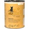 Image de 6x400g catz finefood Boeuf & Veau - Pâtée pour chat
