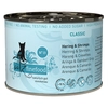 Image de 6x200 g catz finefood Hareng & Crevettes Pâtée pour chat