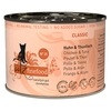 Image de 6x200 g catz finefood Poulet & Thon Pâtée pour chat