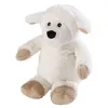 Image de Warmies mouton câlin chaud 23 cm blanc