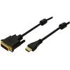 Image de LogiLink DVI   HDMI (Typ A) (2 m), Câble vidéo, Noir