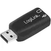 Image de LogiLink UA0053 (USB, USB 2.0), Carte son, Noir