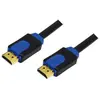 Image de LogiLink HDMI (Typ A)   HDMI (Typ A) (15 m), Câble vidéo, Bleu, Noir