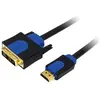 Image de LogiLink DVI   HDMI (Typ A) (5 m), Câble vidéo, Noir