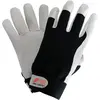 Image de Nitras, Gants de protection, Gants de mécanicien Dexter 1 en cuir nappa souple et résistant, avec fermeture Velcro (9)