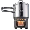 Image de Esbit Combustible Casseroles en Acier Sec Kit de Cuisine, Gris, 585 ML