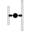 Image de Segula, Applique murale, Applique VOLTAGE 2x métal noir S14d dimm.