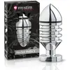 Image de Plug anal - Gris - Taille 10cm - Mystim
