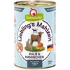 Image de 6x400g Granatapet Liebling's Mahlzeit veau & lapin nourriture pour chien humide