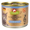 Image de 6x200g Symphonie saumon / dinde Granatapet - Nourriture pour Chat