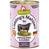Image de 6x400g Granatapet Liebling's Mahlzeit Angus boeuf & citrouille nourriture pour chien humide