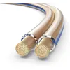 Image de PureLink SP010-015 Câble d'enceinte 2 x 2,5mm² (99,9% OFC cuivre massif 0,10 mm) Câble de haut-parleur Hifi, 15m, transparent