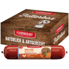 Image de 6x800g poulet & boeuf avec patate douce, cynorrhodon & Gingko Fleischeslust boîte de nourriture Senior Classic nourriture pour chien humide