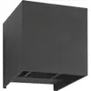 Image de LCD, Éclairage d'extérieur, Applique murale LED IP54 graphite 3000K 2x6W (490 lm, IP54)