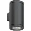 Image de LCD, Éclairage d'extérieur, Applique murale 2flg Graphite (GU10, IP65)