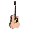Image de Sigma DTCE - Guitare électro-acoustique Dreadnought - Naturel satiné
