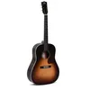 Image de Sigma JM-SG45 - Guitare acoustique Dreadnought slope shoulder - Sunburst brillant (+ soft case)