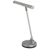 Image de Showlite LED Lampe à piano argentée matt