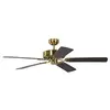 Image de PEPEO POTKURI VENTILATEUR DE PLAFOND DORÉ MAT