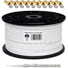 Image de HB-Digital HQ-135 PRO Câble satellite coaxial à quadruple blindage pour installations DVB-S/S2, DVB-C et DVB-T BK avec 10 fiches F plaquées or 130 dB 100 m