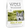 Image de 1kg agneau Sans céréales Croquettes chien Wolf of Wilderness Green Fields