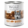 Image de 6x800g Oak Woods gibier 0% céréales Wolf of Wilderness - Nourriture pour chien