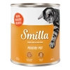 Image de 6x800g volaille, coeurs de volaille Smilla - Nourriture pour Chat