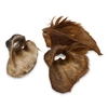 Image de 120g Oreilles de boeuf avec poils (3 friandises) Wolf of Wilderness - Friandises pour chien