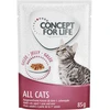 Image de 12x85g All Cats en gelée Concept for Life - Sachets et Boîtes pour Chat